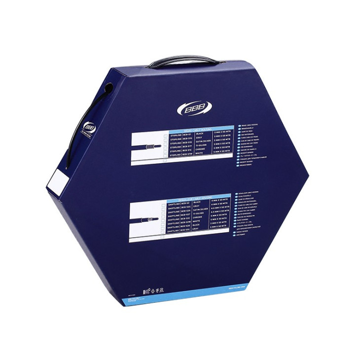 Conducta hidraulica BBB Hydroline BCB-201 5x2.3 mm Shimano negru 50 metri