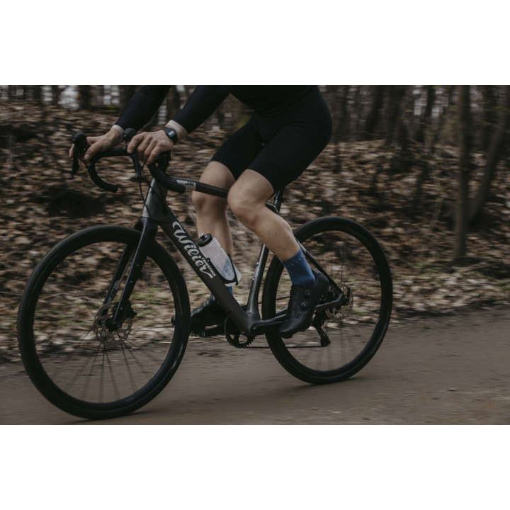 Bidon Force ENJOY 750ml, transparent-negru