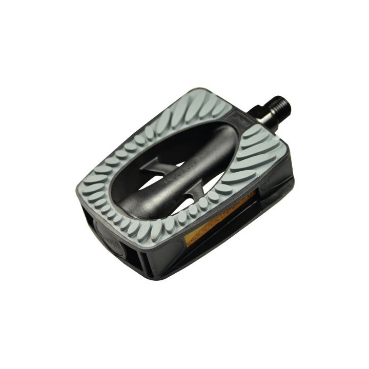 Pedale Union PP negre anti-alunecare filet 9/16 pe carton