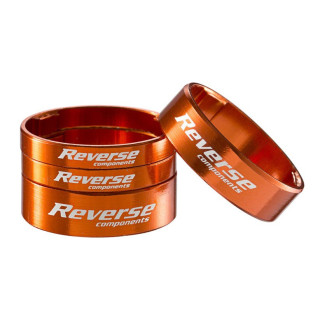 Set distantiere Reverse Ultra-Light 1.1/8 aluminiu orange