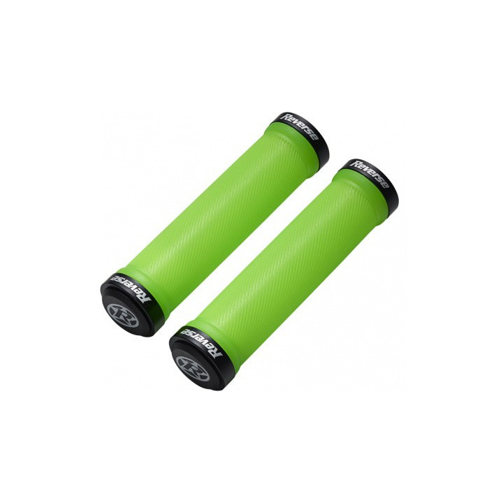Mansoane Reverse Spin Lock-On 130/30 mm verde/negru