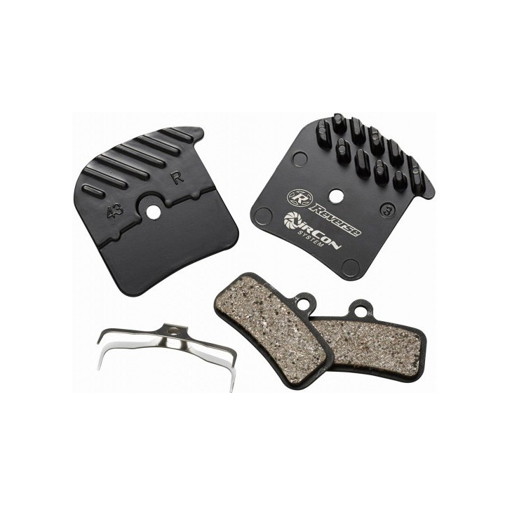 Placute frana Reverse AirCon organice pentru Saint/Zee cu radiator