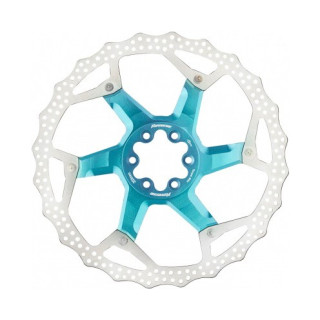 Disc frana Reverse Discrotor 203mm aluminiu/otel albastru deschis