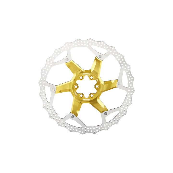 Disc frana Reverse Discrotor 203mm aluminiu/otel auriu