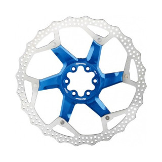 Disc frana Reverse Discrotor 203mm aluminiu/otel albastru inchis