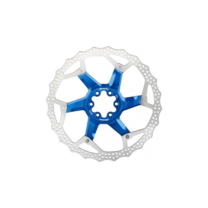 Disc frana Reverse Discrotor 203mm aluminiu/otel albastru inchis