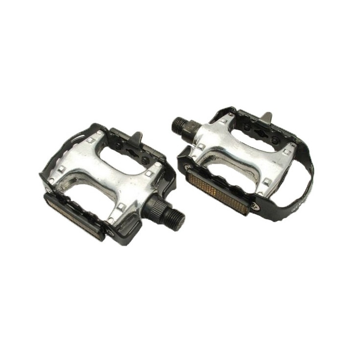 Pedale Union Aluminiu 9/16 cu reflector