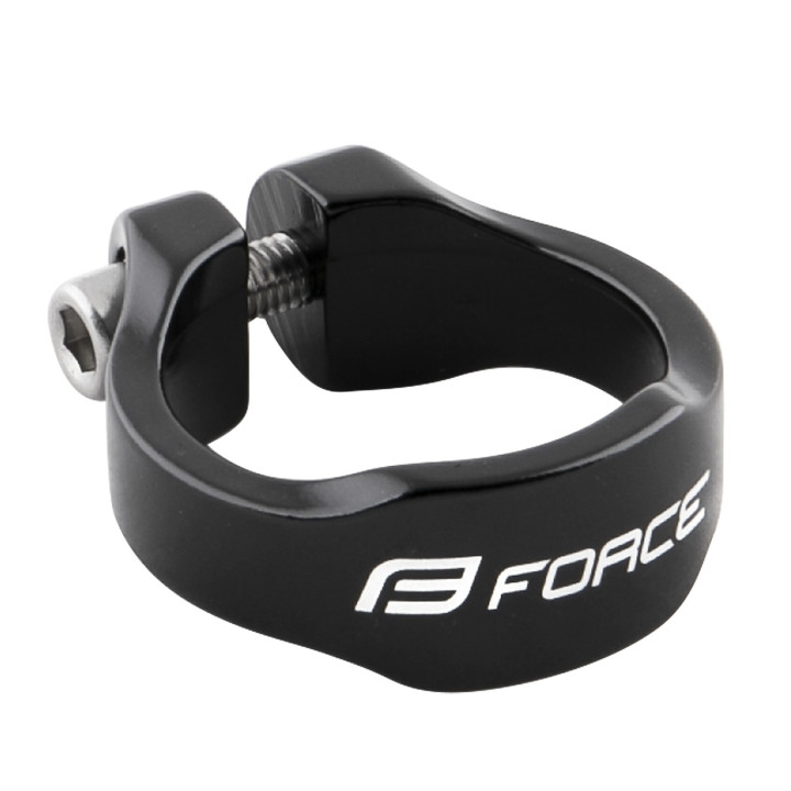 Colier Force 31.8mm al. negru