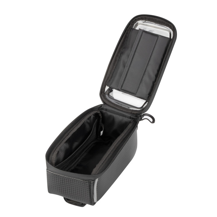 Borseta cadru Force Clash cu compartiment telefon neagra