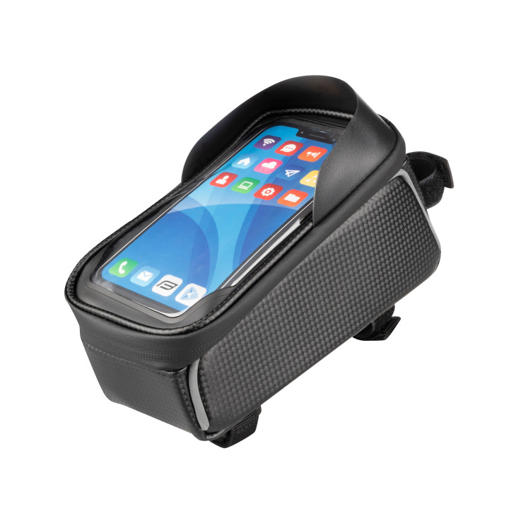 Borseta cadru Force Clash cu compartiment telefon neagra