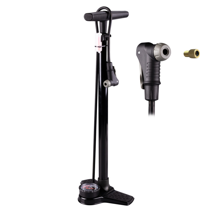 Pompa podea Force Hobby 2.1 11 bar, neagra