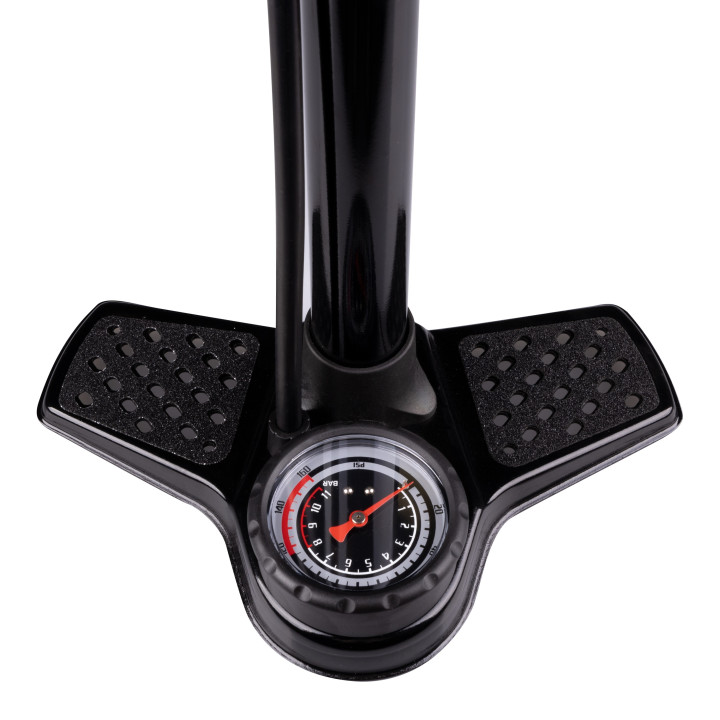 Pompa podea Force Hobby 2.1 11 bar, neagra