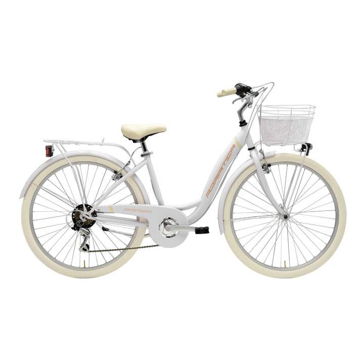 Bicicleta Adriatica Panda 26 Lady 6V Alba 42 cm