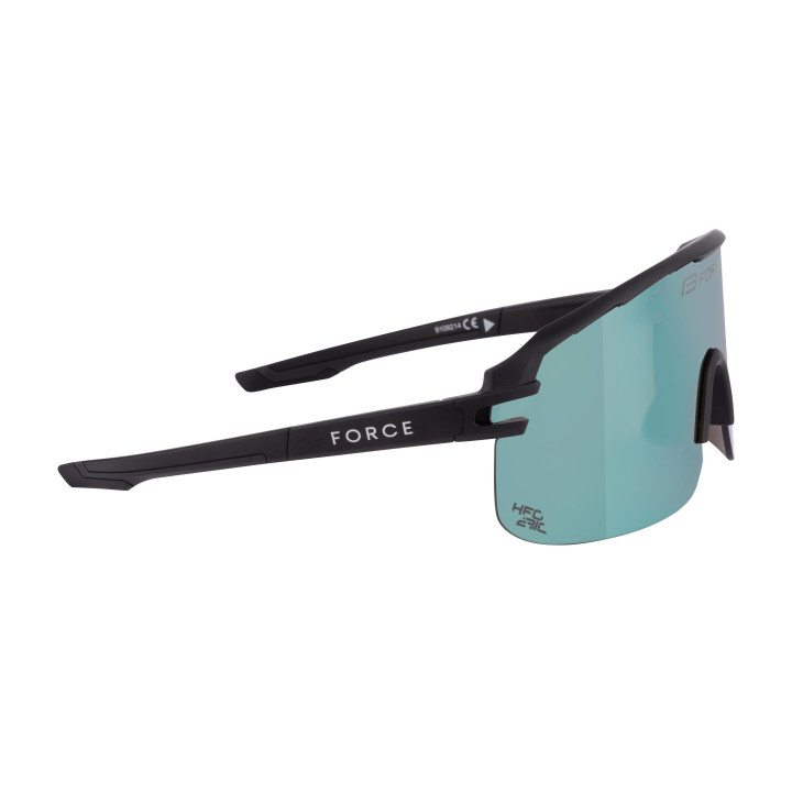 Ochelari Force Epic negri lentile blue/mirror