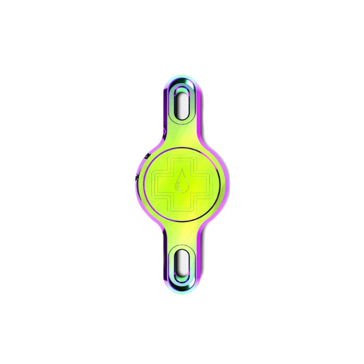 Suport Apple AirTag pentru cadru Muc-Off Secure Tag Holder V2 Iridescent