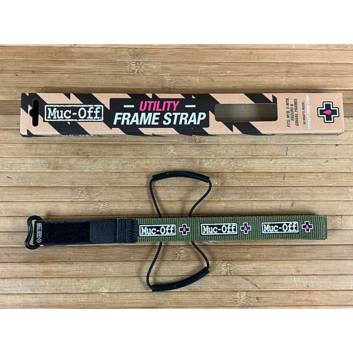 Banda prindere cadru Muc-Off Utility Frame Strap Verde