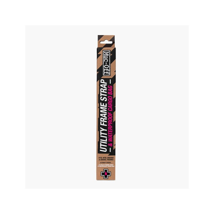 Geanta Muc-Off Utility Frame Strap si Waterproof Cargo Bag Bundle