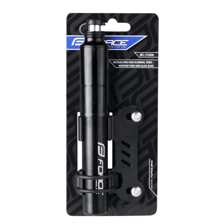 Minipompa Force Hose aliaj negru