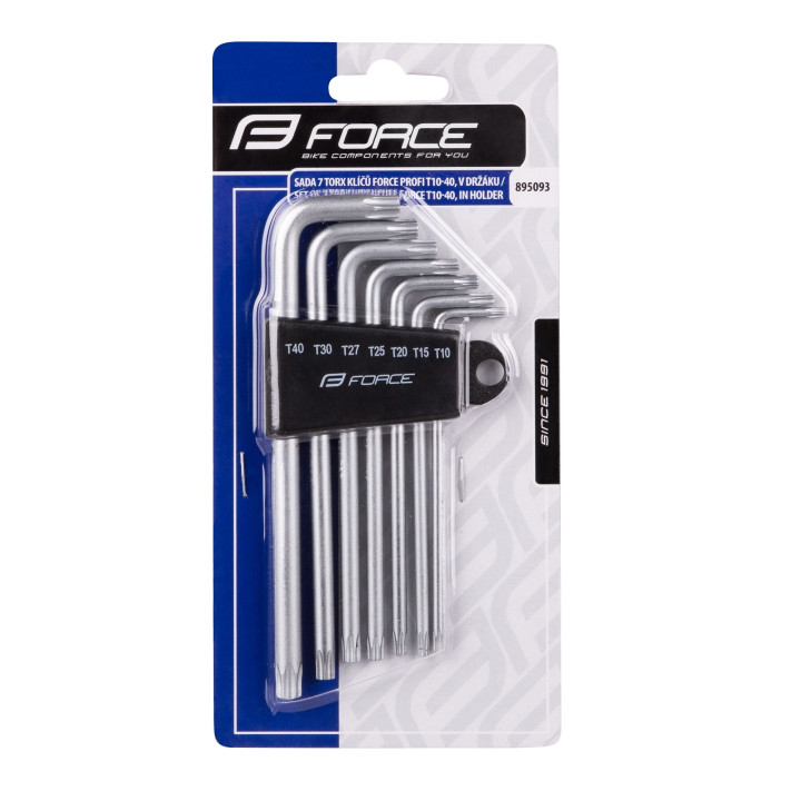 Set torx Force T10-40, cu suport