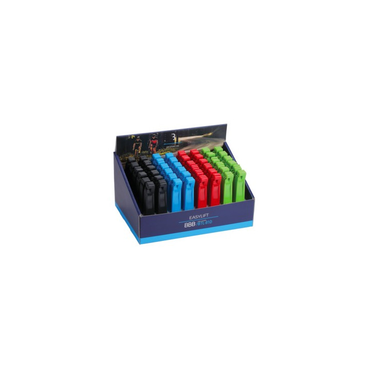 Set leviere BBB BTL-81 EasyLift 3 x 48 buc Albastru/Negru/Rosu/Verde