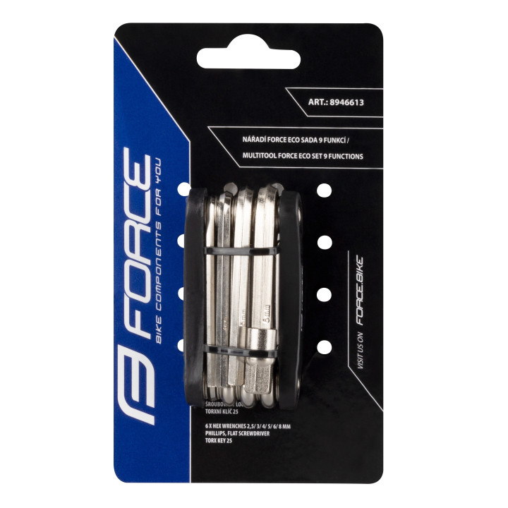Set scule Force Eco 9 functii