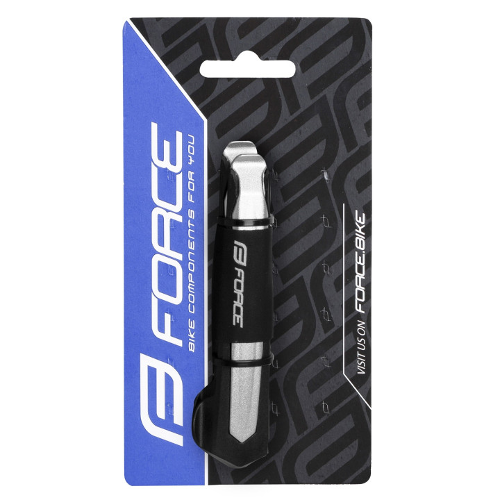 Leviere anvelopa Force Al-plastic argintiu/negru