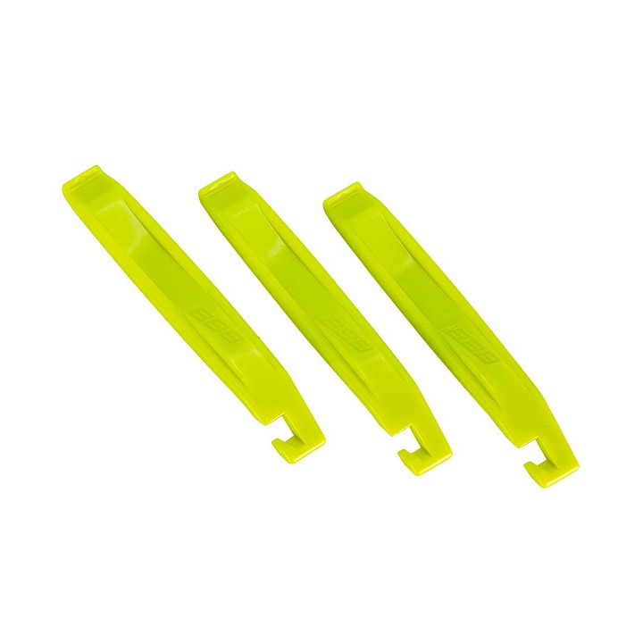 Leviere anvelopa BBB BTL-81 EasyLift 3 bucati galben neon