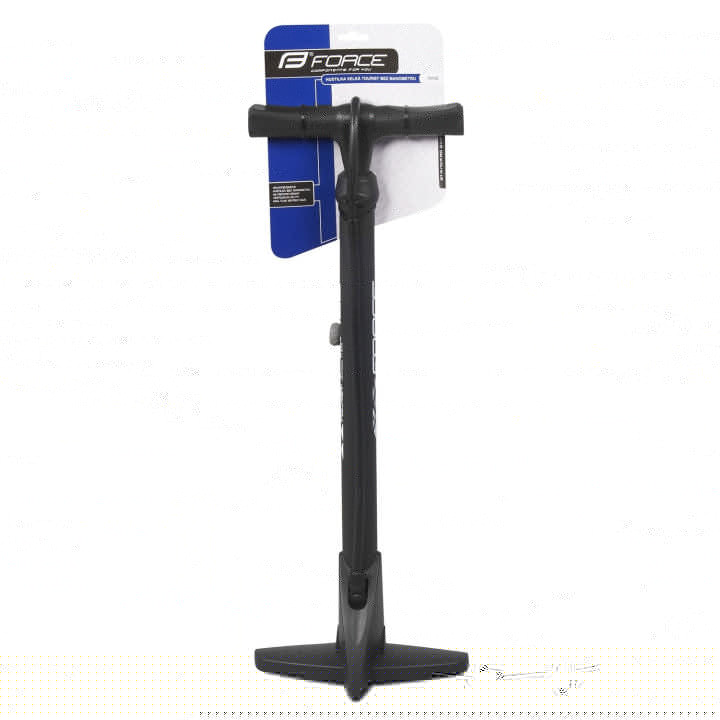 Pompa podea Force Tourist plastic neagra