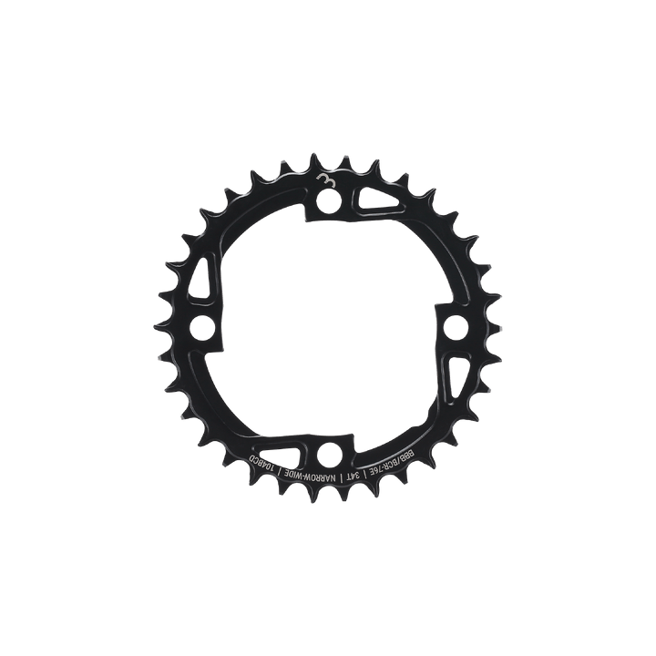 Foaie angrenaj BBB E-bikeGear NarrowWide Otel 38T - 104 negru