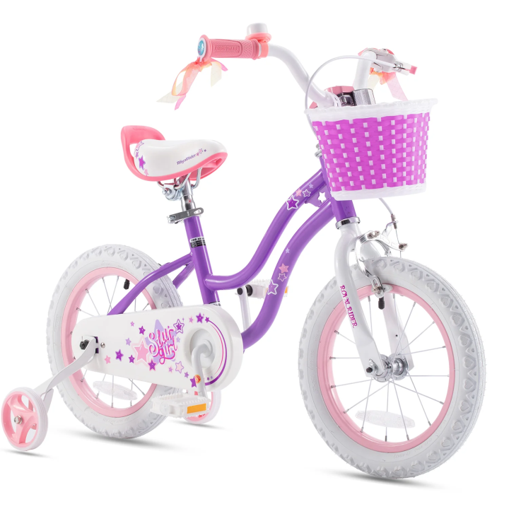 Bicicleta Royal Baby Star Girl 16 Purple