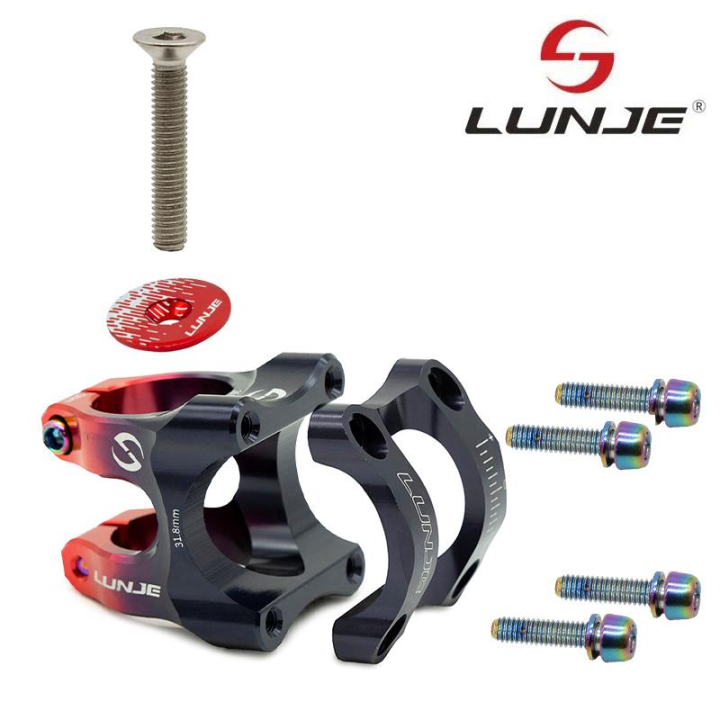 Pipa EWPM-003 31.8mm negru/rosu