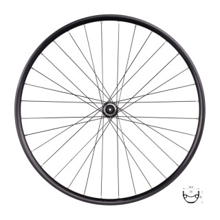 Roata spate Force XC Basic Disc 28 622x23 32H cu butuc Shimano TX505