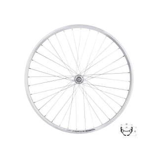 Roata spate Force Prime 28 622x21 Argintie 36h