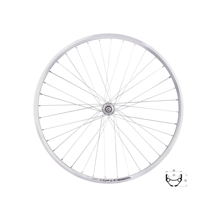 Roata spate Force Prime 28 622x21 Argintie 36h