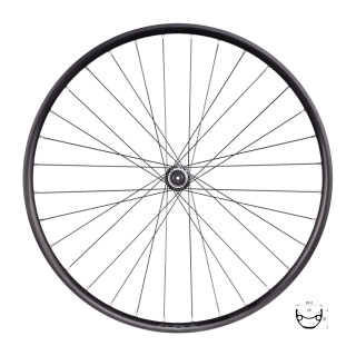 Roata fata Force XC Disc 28 622x23 32H cu butuc Shimano TX505
