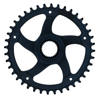 Placa pedalier KMC Bosch Gen 4 Super Narrow 52,0mm 40T Neagra