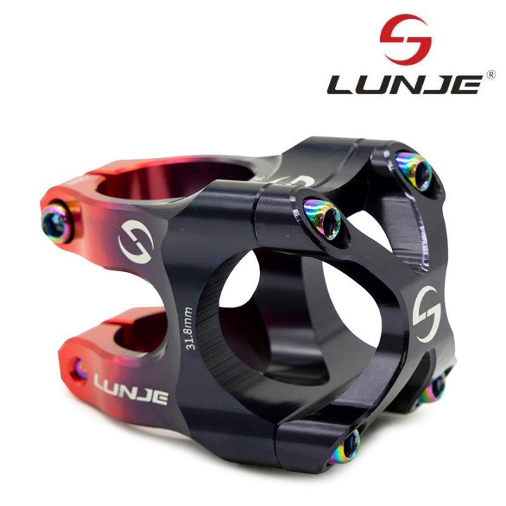 Pipa EWPM-002 31.8mm negru/rosu