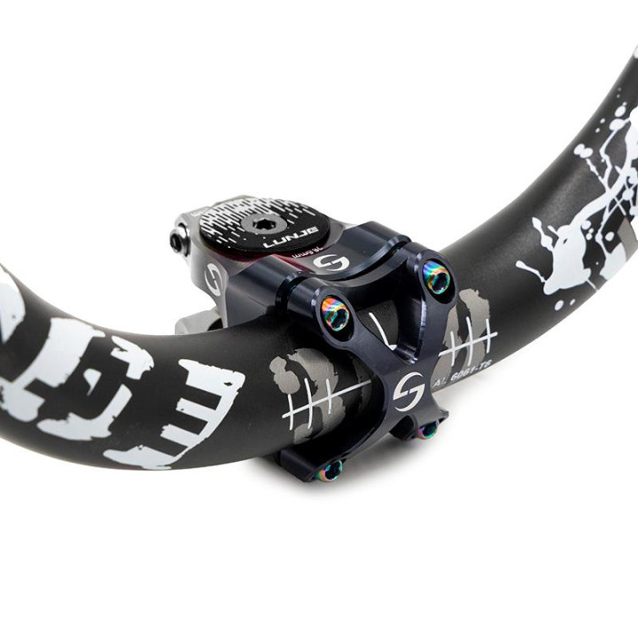 Pipa EWPM-002 31.8mm negru/gri