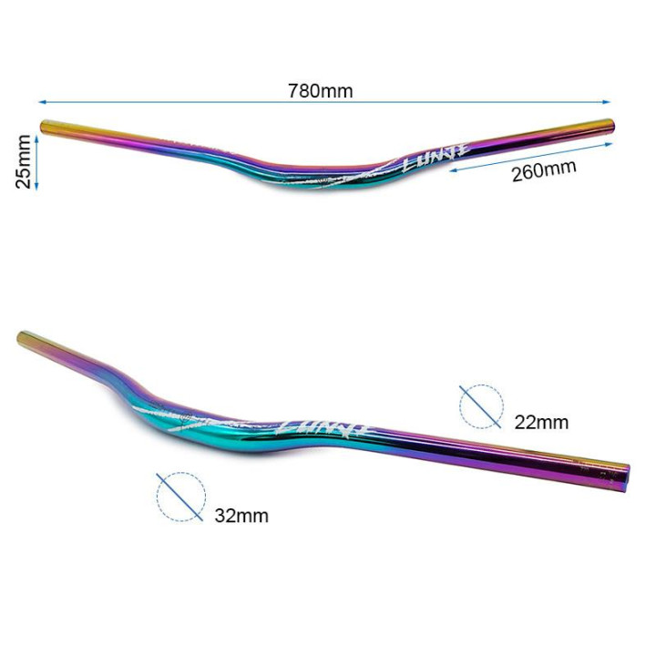 Ghidon 780mm cu rise 25mm multicolor 3