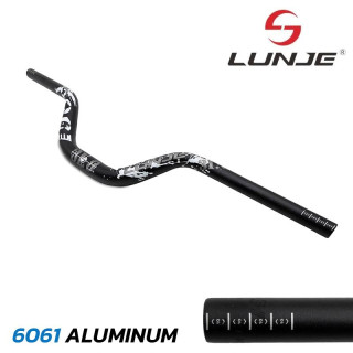 Ghidon 720mm cu rise 90mm negru