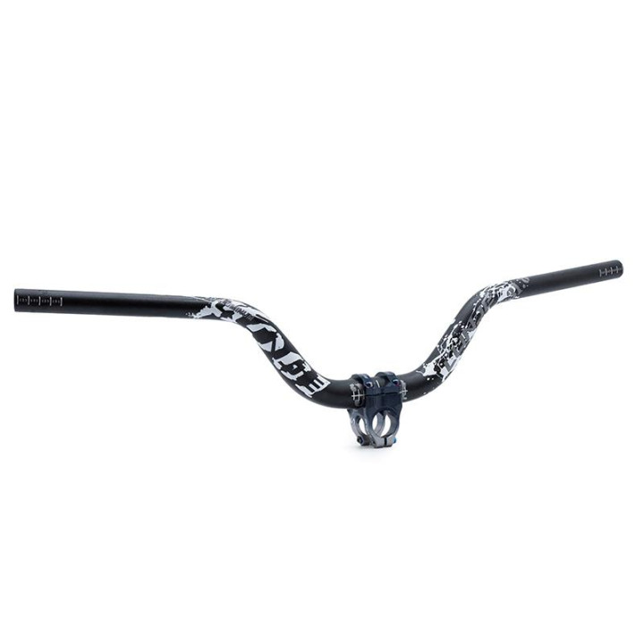 Ghidon 720mm cu rise 90mm negru