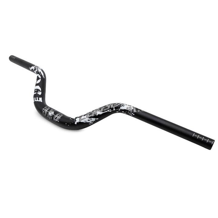 Ghidon 720mm cu rise 90mm negru