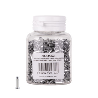 Capete cablu Force argintii 1.6mm