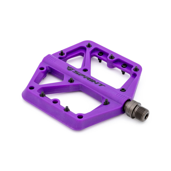 Pedale Sprint Policarbonat cu rulmenti, mov