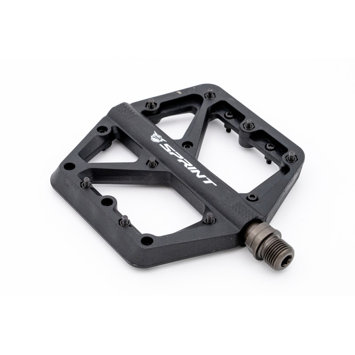 Pedale Sprint Policarbonat cu rulmenti, negre