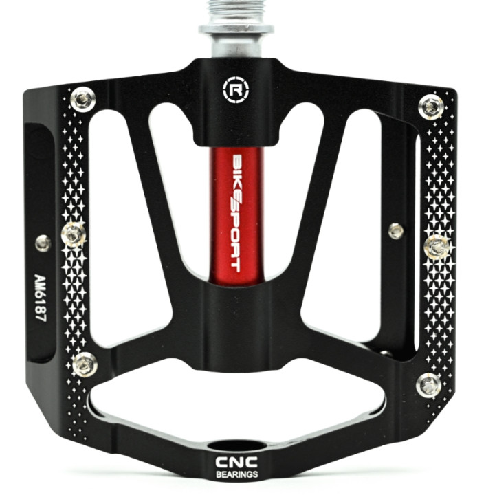 Pedale Bikesport West Biking KP137 Aluminiu CNC cu 3 rulmenti