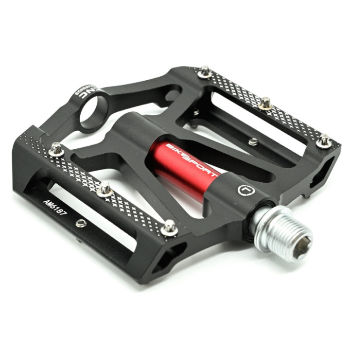 Pedale Bikesport West Biking KP137 Aluminiu CNC cu 3 rulmenti