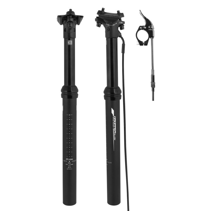 Tija sa dropper Force DROPPER 31,6/475mm, negru mat