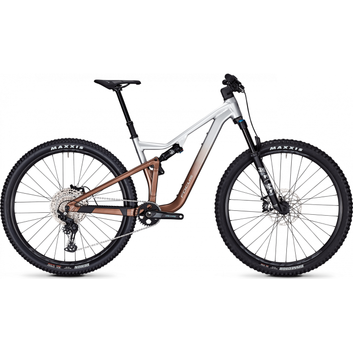 Bicicleta Focus Thron 6.9 29 Nepal Silver / Platinum Bronze - S(39cm)