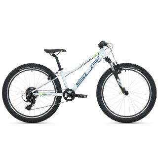 Bicicleta Superior Racer XC 24 Gloss White/Blue/Neon Yellow